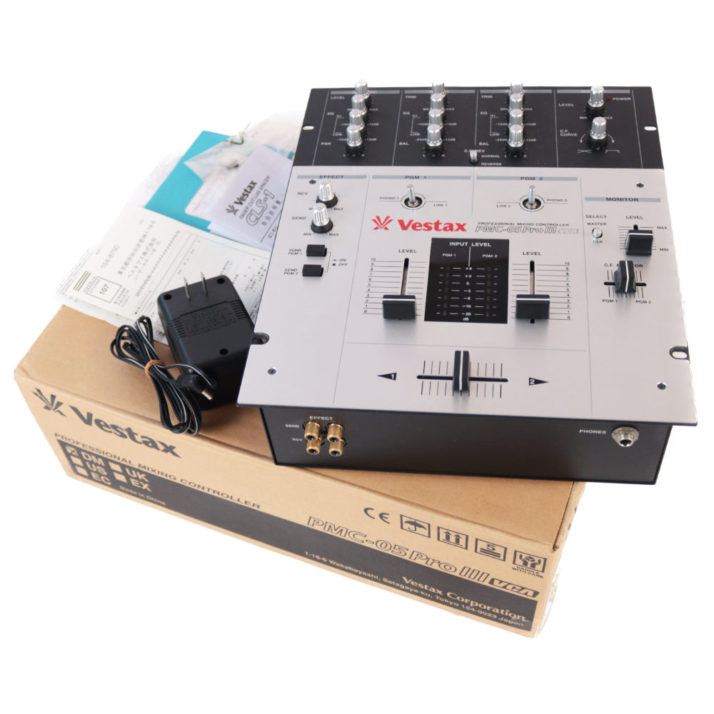 vestax PMC-05 pro Ⅲ vca ミキサー DJ ベスタクス Vestax PMC-05Pro
