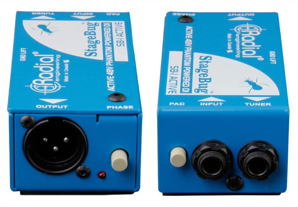 RADIAL StageBug SB-1 Acoustic エレアコ用アクティブDIボックス