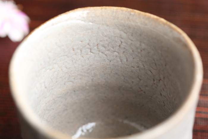 竹花正弘 唐津 馬盥盃 竹花正弘 作 斑唐津盃 No.14 – ギャラリー一