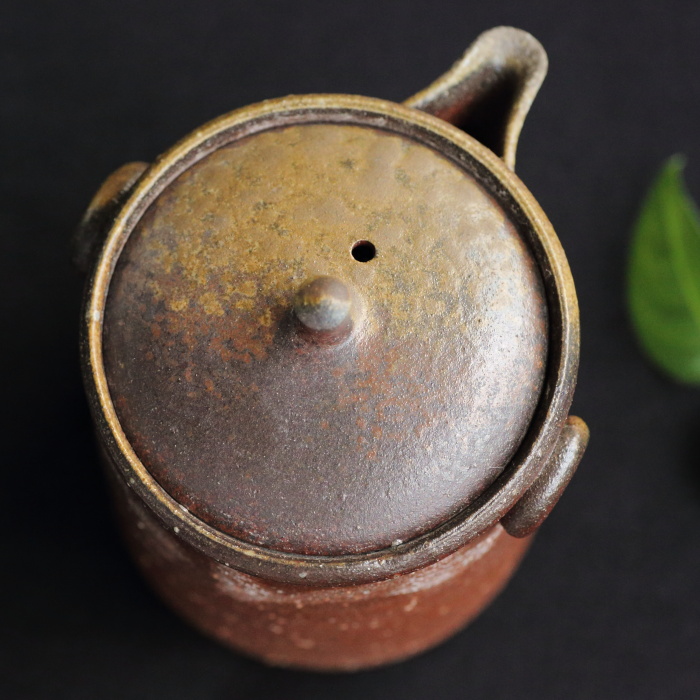 kk 陶芸家 萬古焼 山本広己 秀逸作 青磁香炉 共箱 M R5768 kk 様専用