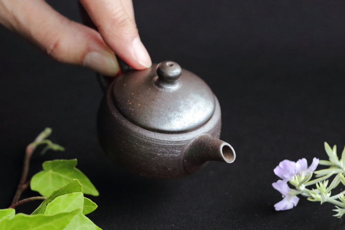 伊藤成二 ミニ茶壷 満容量50ml 極小ティーポット 日本茶中国茶用茶器