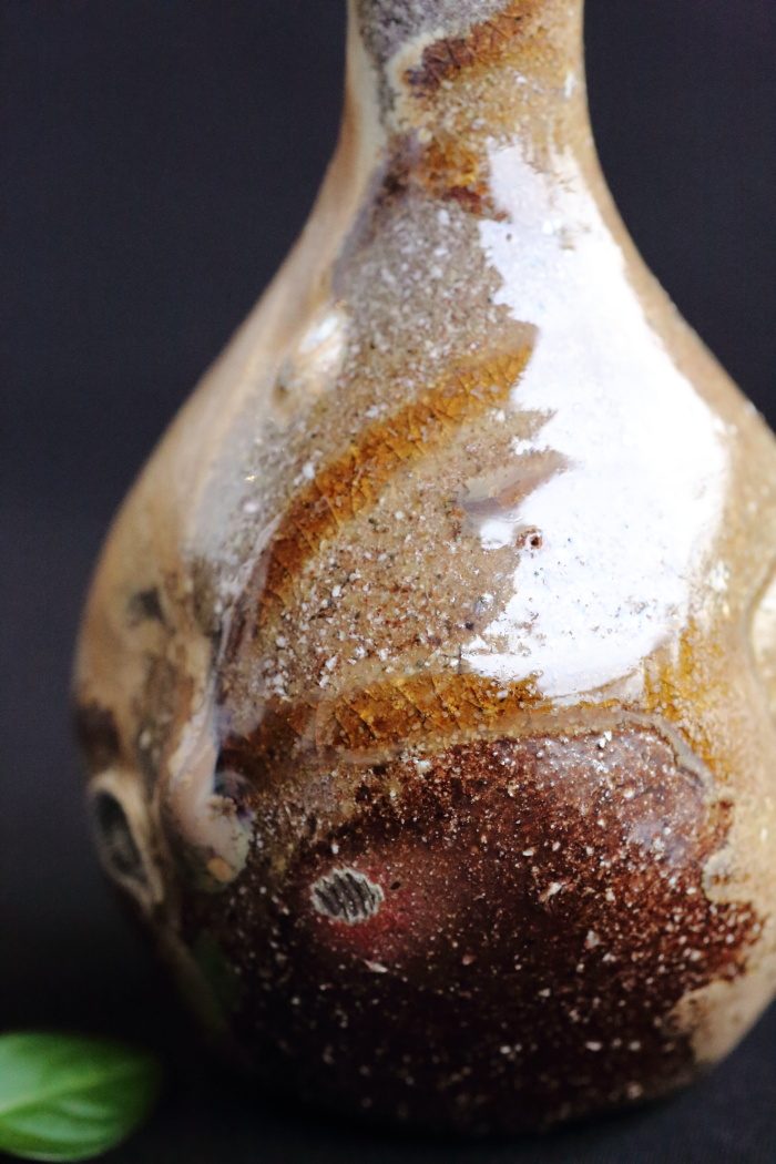 大岩智之 備前徳利 穴窯焼成 作家もの備前焼酒器 酒注ぎ 共箱