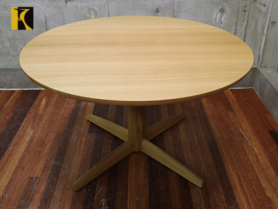 飛騨産業 キツツキ ダイニングテーブル 丸テーブル アンティーク