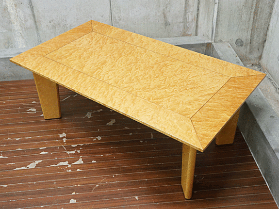 IDC大塚家具】バーズアイ メープル スプレンダー センターテーブル