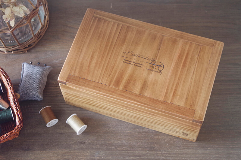 アンティーク風コレクションボックス｜ヴィンテージスタイル木箱｜通販