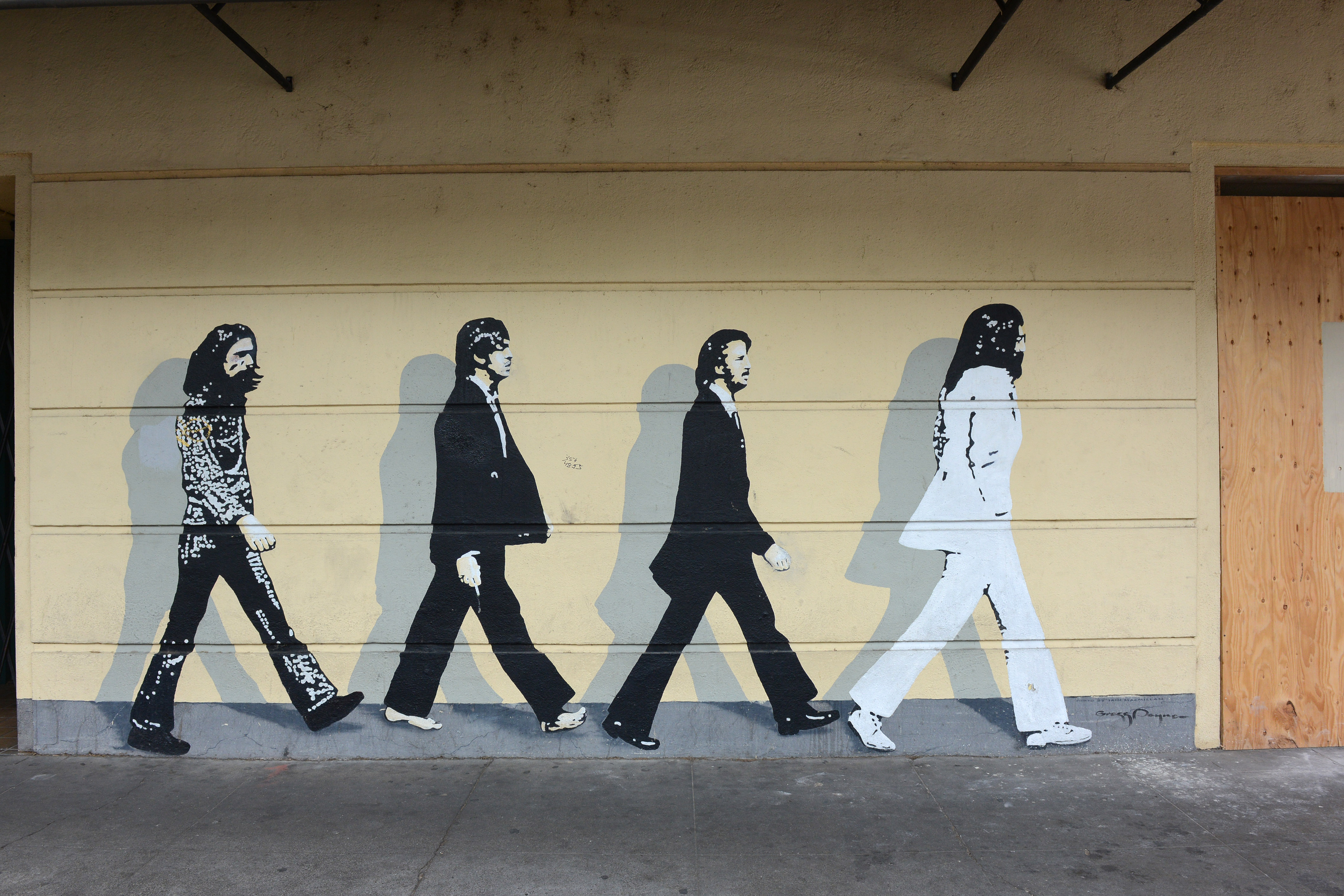 Beloved Beatles mural removed, will be repainted – Chico