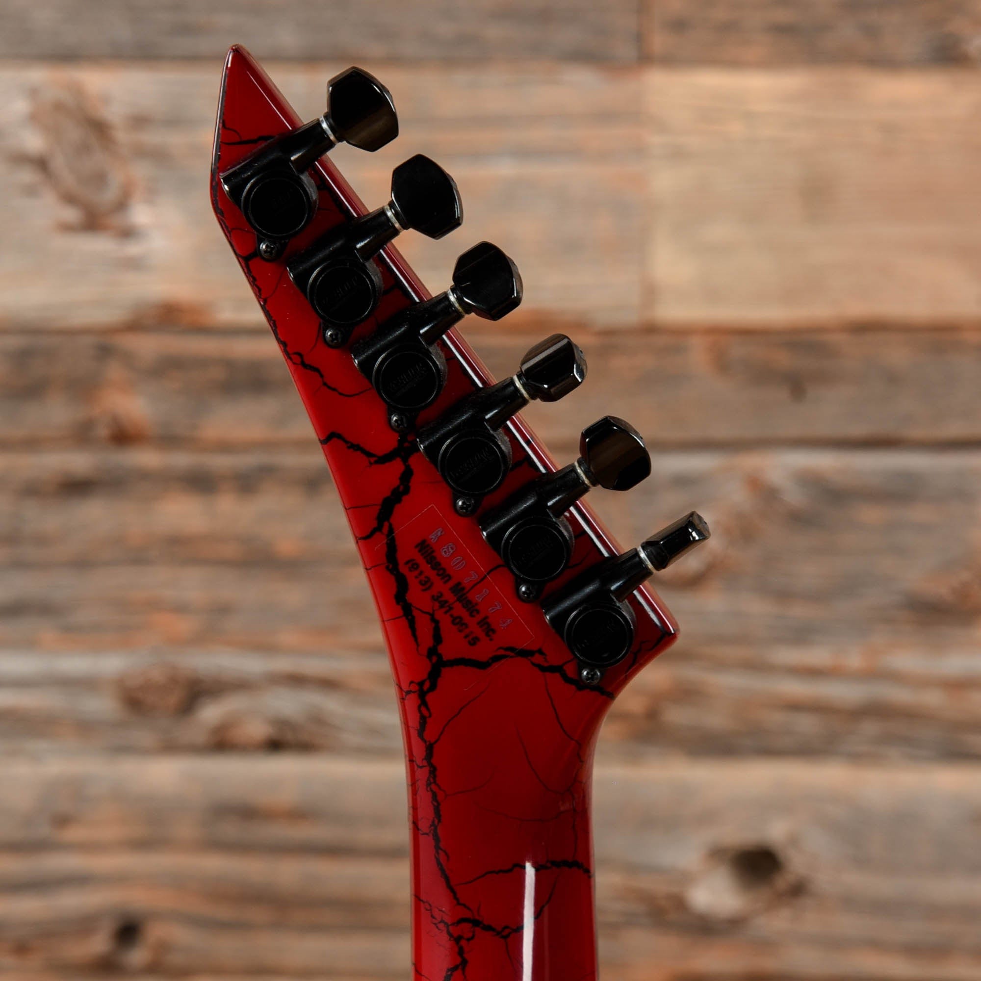 Washburn EC29 Red Crackle 1987 – Chicago Music Exchange