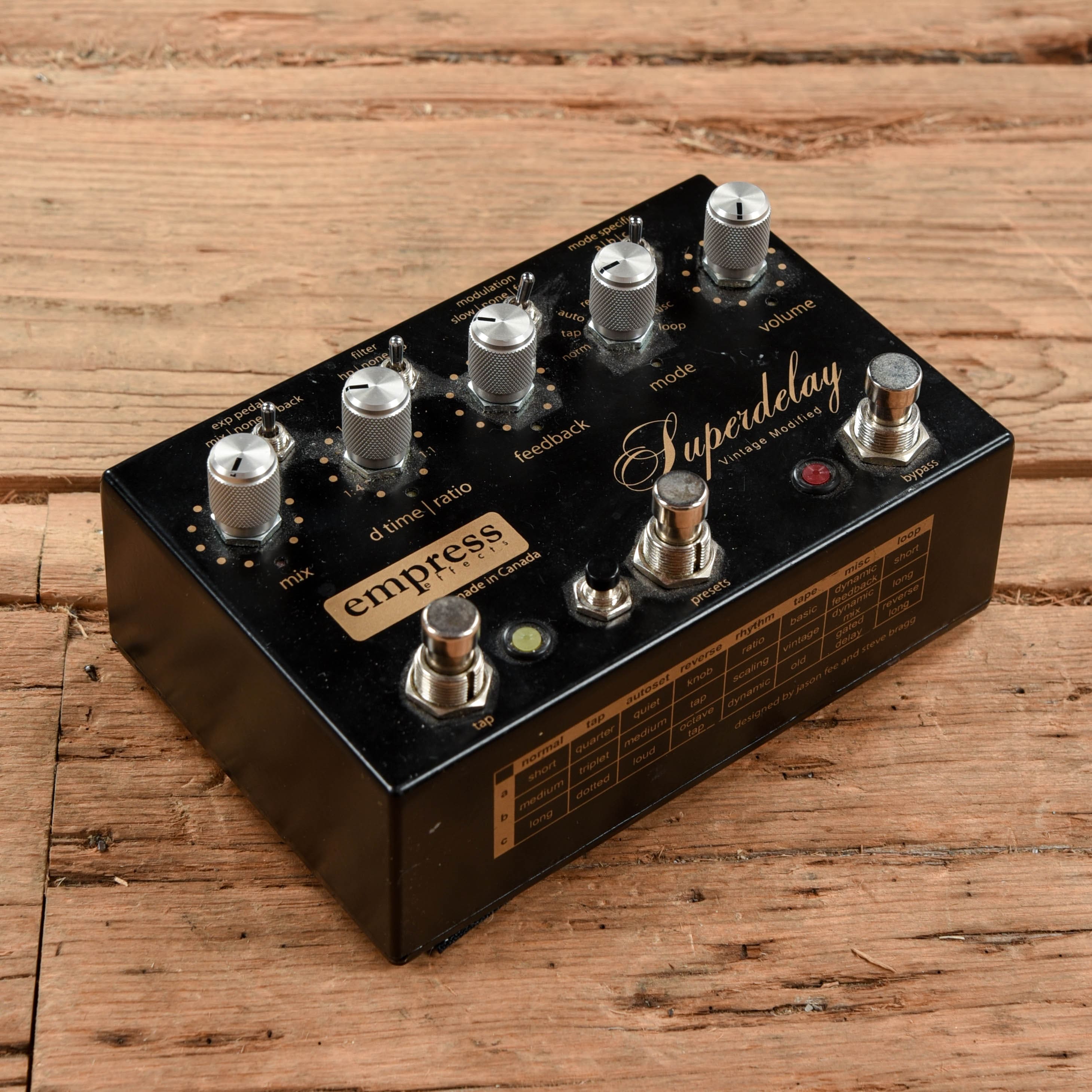 Empress Vintage Empress Superdelay Modified Superdelay review