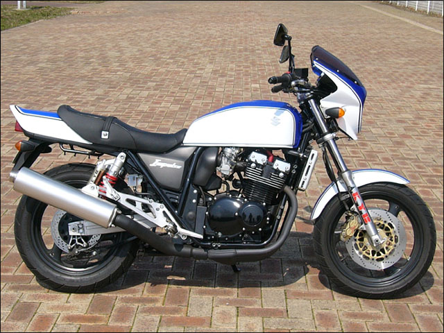 GSX400 インパルス 外装塗装 見本