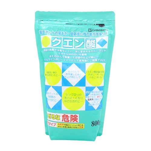 クエン酸（電気ポット内容器洗浄・食器洗い機庫内用洗浄）洗浄剤