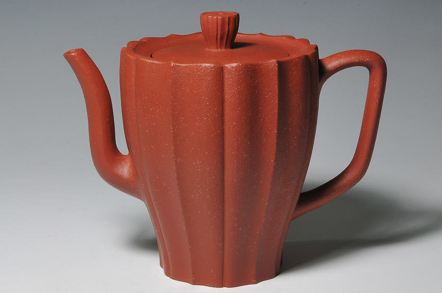 中国 紫砂 朱泥 梅文 急須 茶壷 在銘 M R8774 【公式通販】