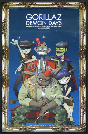 Gorillaz - Demon Days | Original Vintage Poster | Chisholm Larsson
