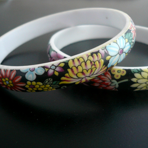 景徳鎮の陶器バングル|茶芸館ドットコム