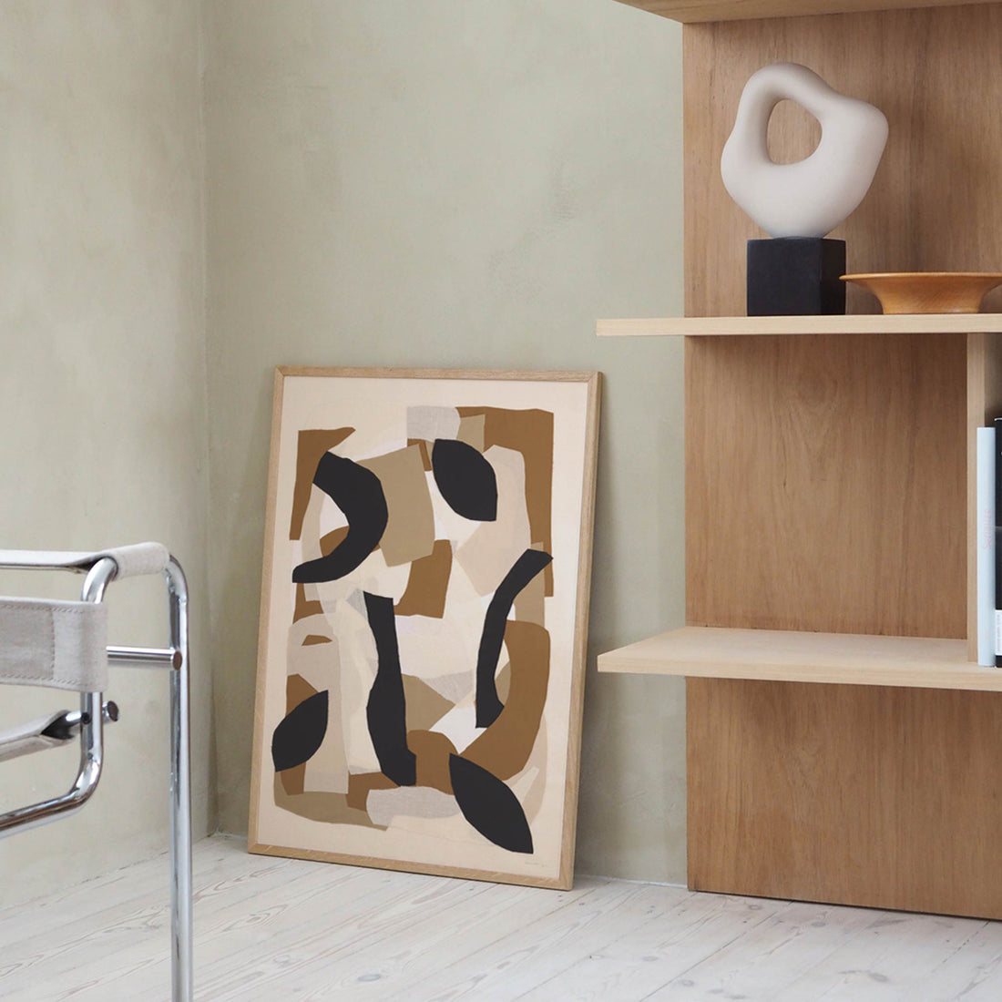 Atelier Cph ポスター 50×70 Object Blanc No27 Atelier Cph アート