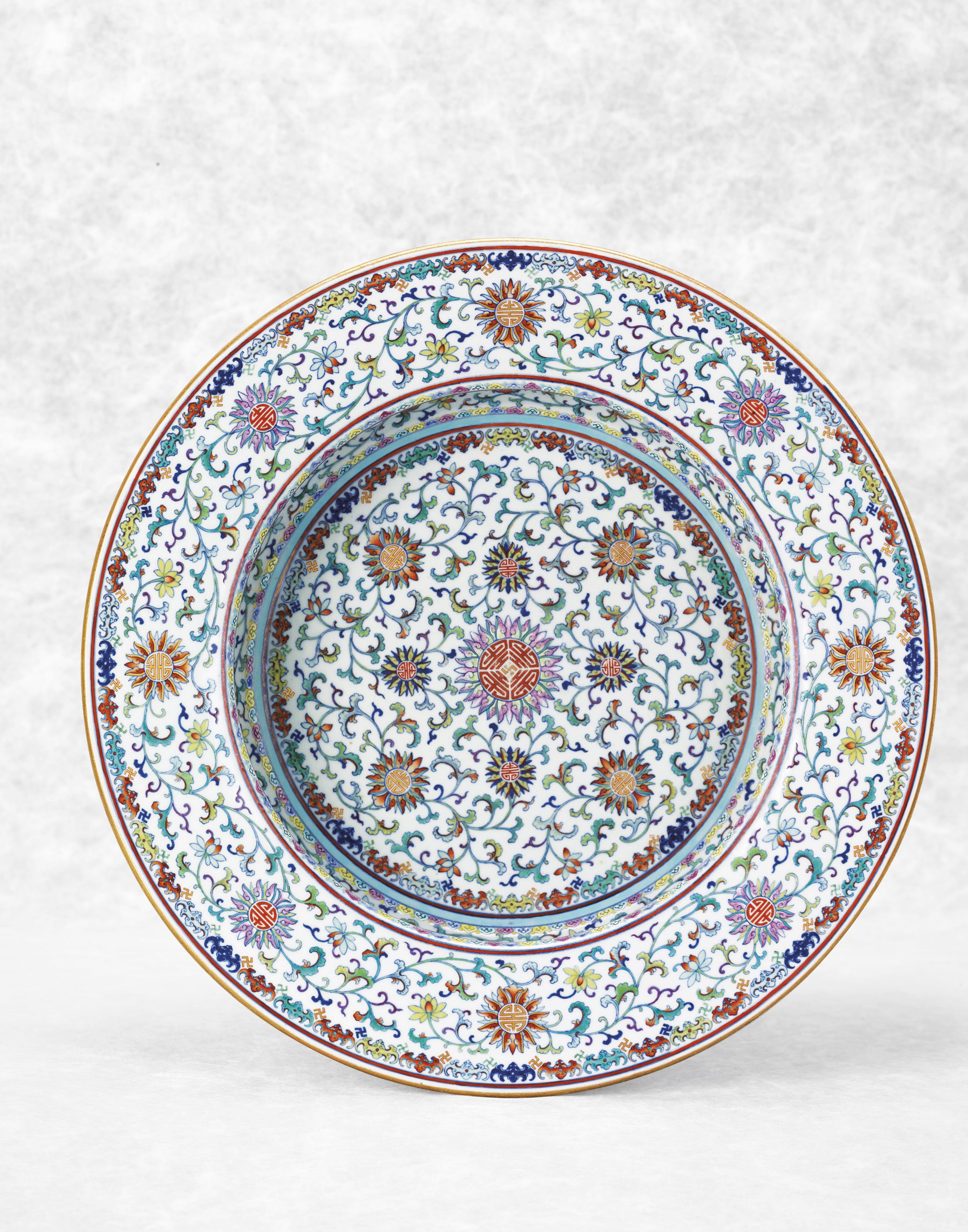 天藍釉蘋果尊 大清康熙年製 六字三行楷書款 古玩 中国美術 唐物 擺件