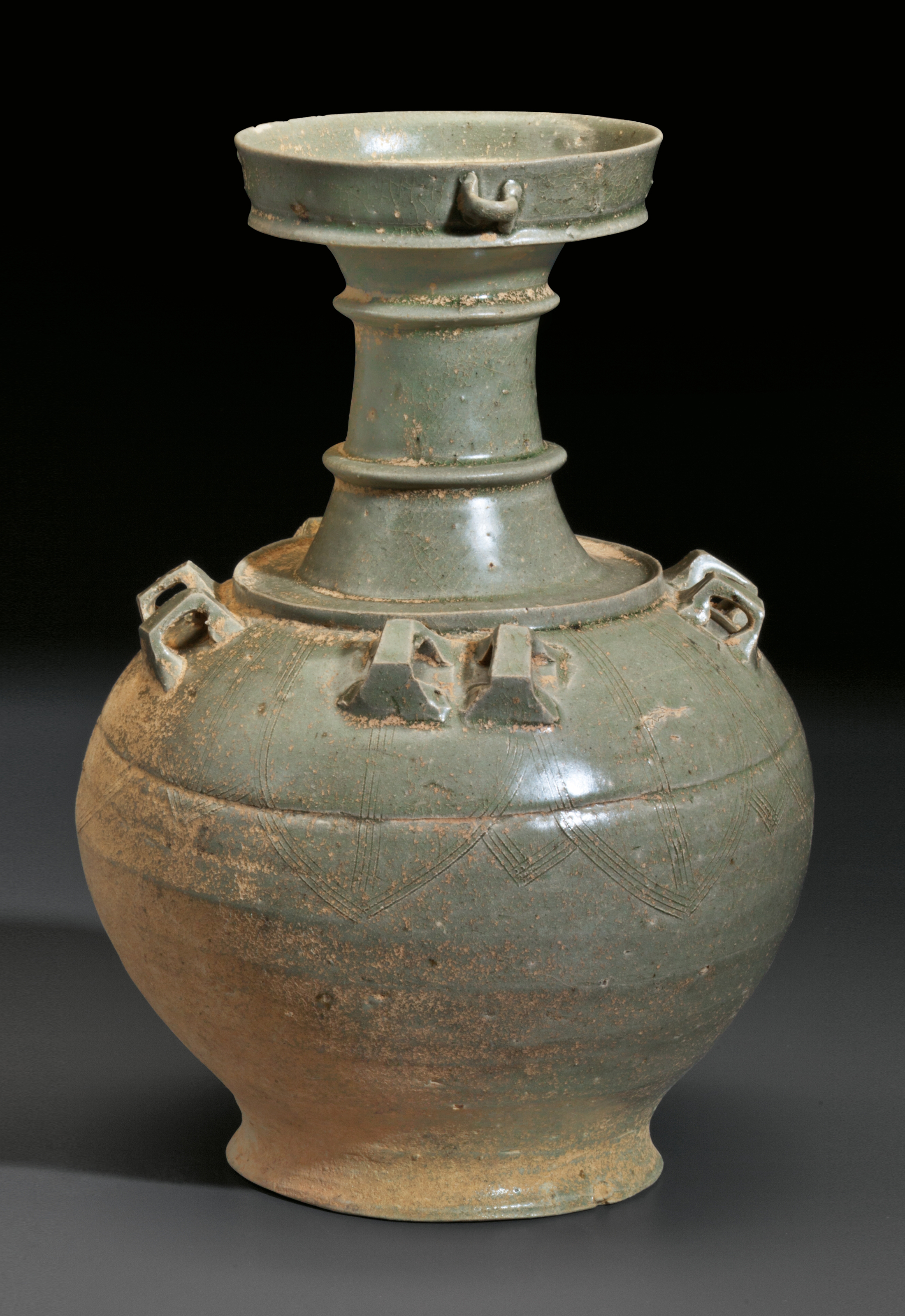 李朝青華小壷 [B25516] 李朝青華小壷 [B25516] 李朝青華小壷 [B25516