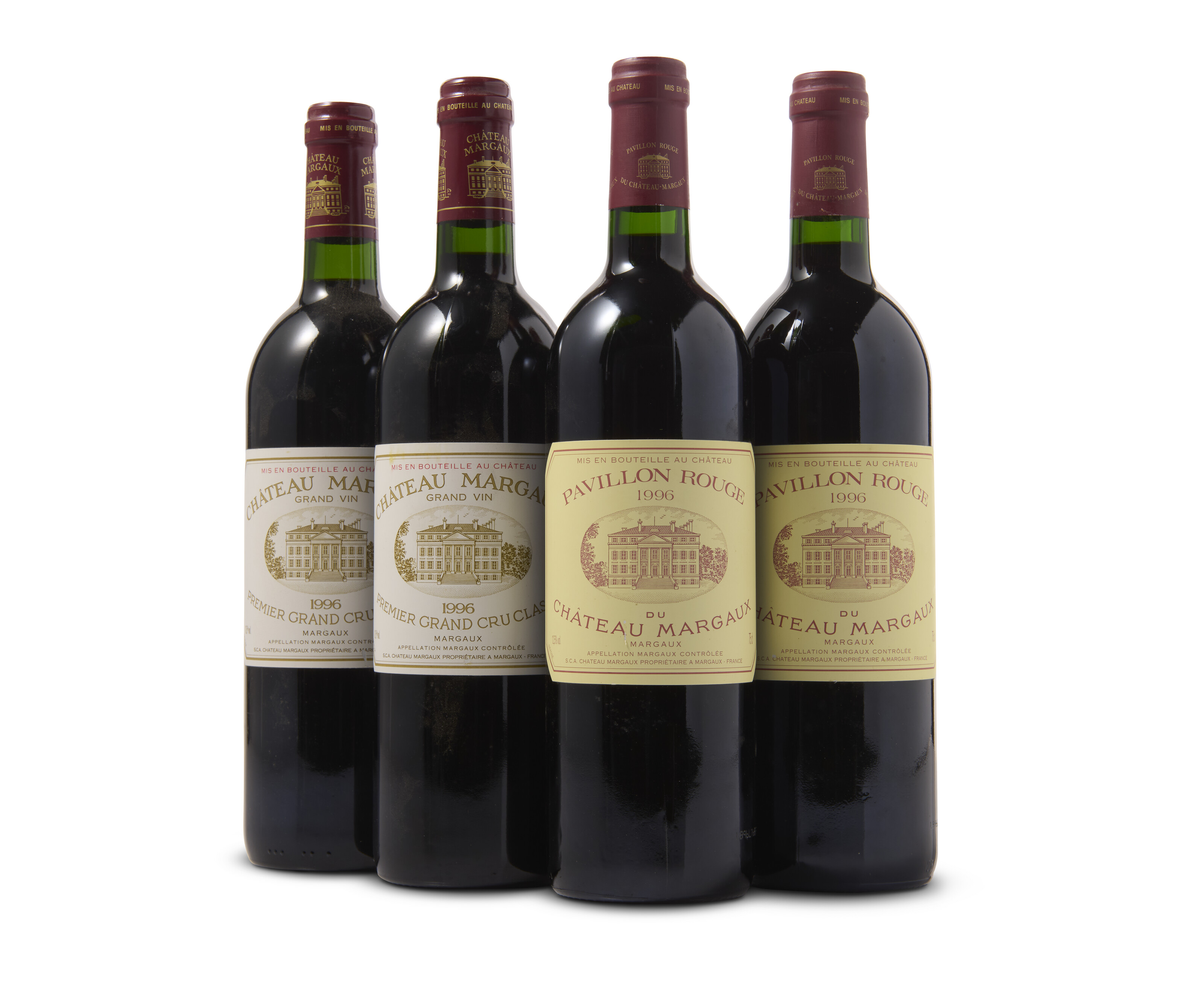 Mixed 1996 Margaux and Pavillon Rouge, Château Margaux