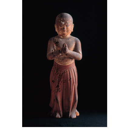 木造南無仏太子立像