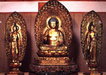 古仏像，古銅製，「貞觀年製」在銘 古保利（こほり）薬師収蔵庫