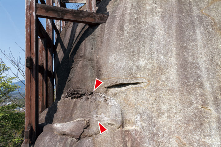 地形・地質からみる苗木城／中津川市