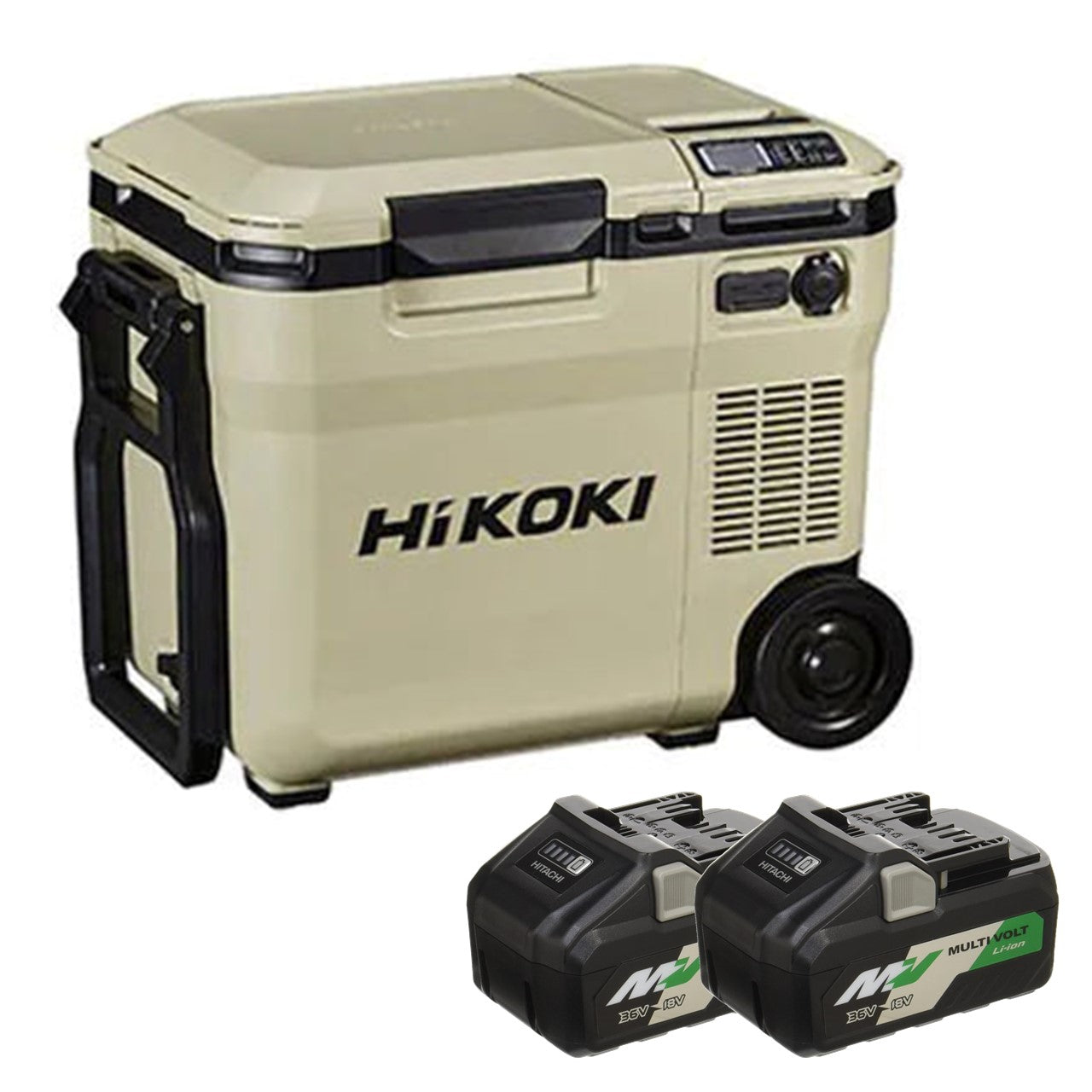 HiKOKI コードレス冷温庫 18L マルチボルト蓄電池2個付きオリジナル