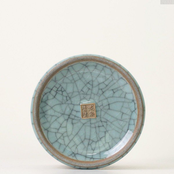 中国陶磁哥窯 四方皿自家藏出 仿宋御窯「哥窯」風花器壺陶芸骨董品書道具