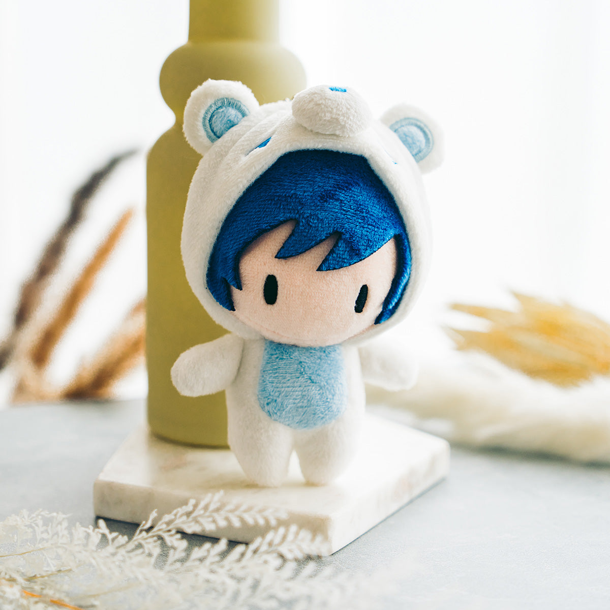 そらる】ぬいぐるみマスコット 白くまそらる