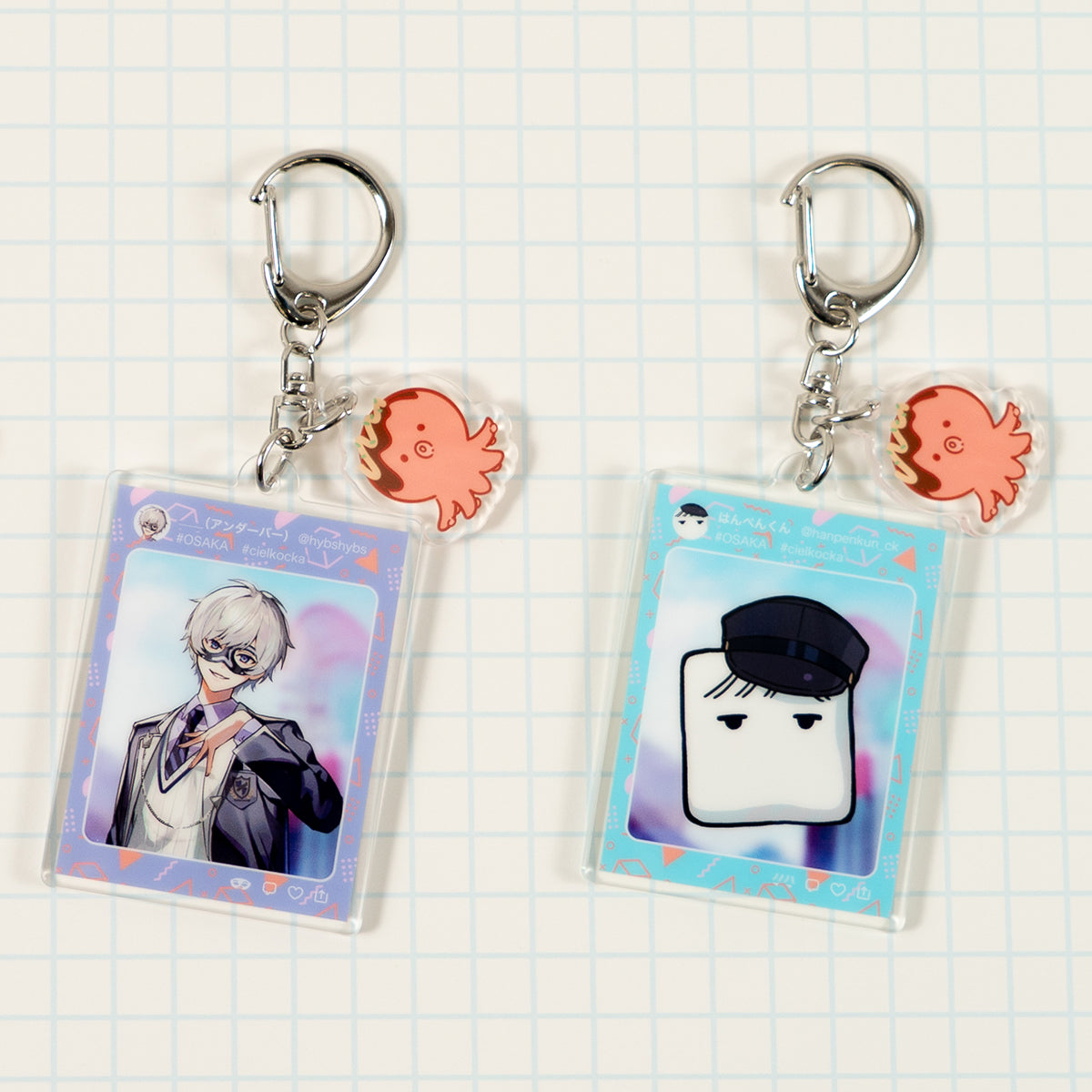 POP UP Shop2025】梅田会場アクリルキーホルダー（そらる／96猫