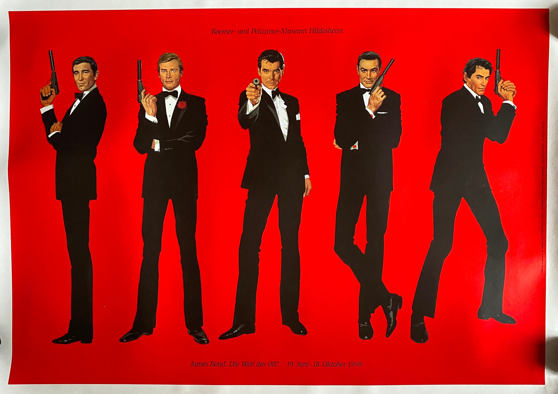 ポスター ジェームズ・ボンド 007の世界 ロバート・マクギニス