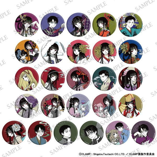 ホログラム缶バッジコレクション／xxxHOLiC（全26種） | CLAMP展