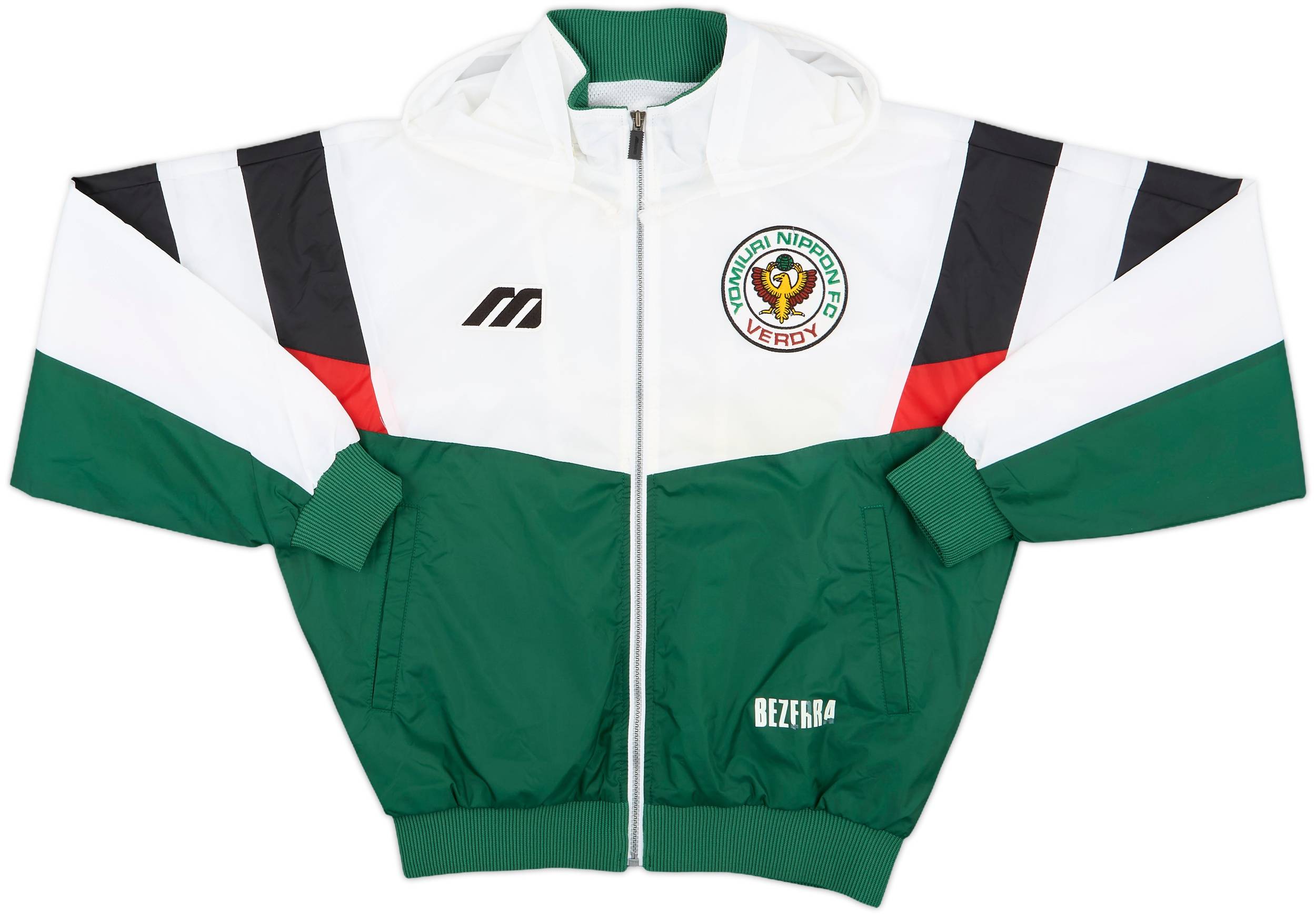 1996-97 Verdy Kawasaki Mizuno Hooded Rain Jacket - 8/10 - (M)