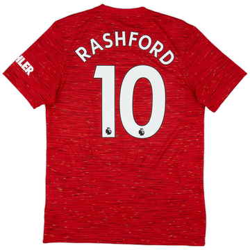 2020-21 Manchester United Home Shirt Rashford #10 (L)