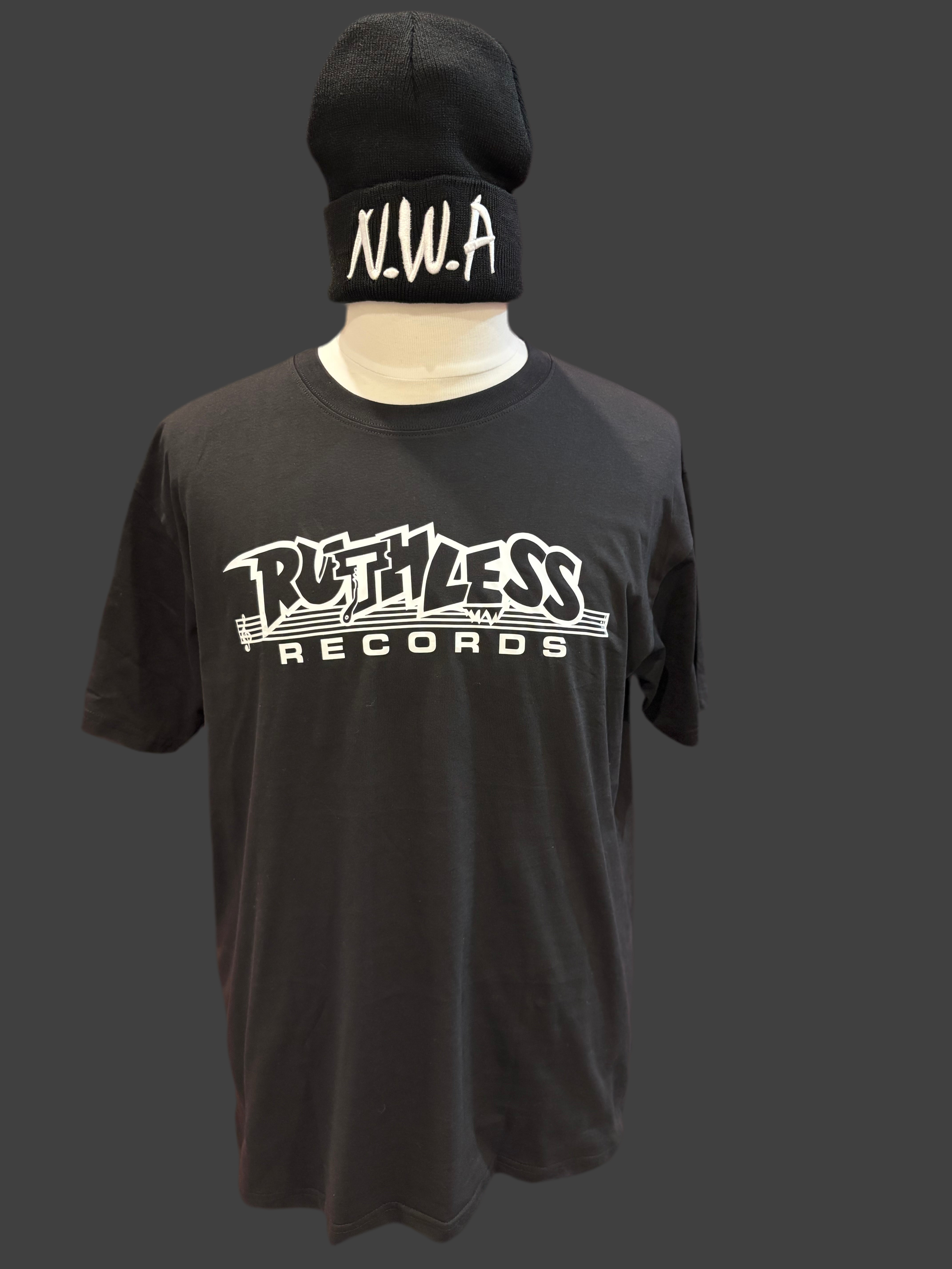 1990 N.W.A Ruthless Record Tシャツ L USA製 1990 N.W.A Ruthless