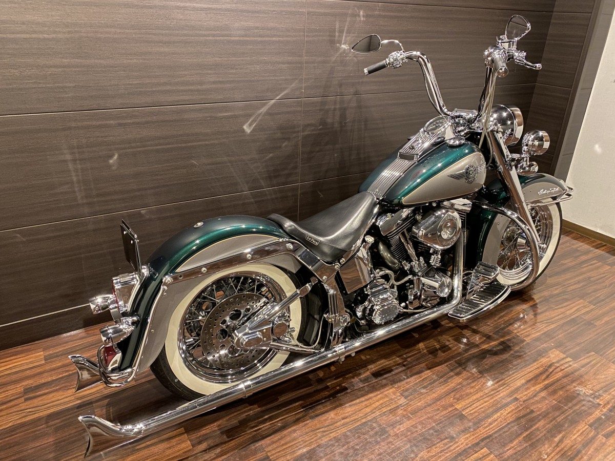 1996年 FLSTN 1340 ヘリテイジ スペシャル ノスタルジア EVO キャブ
