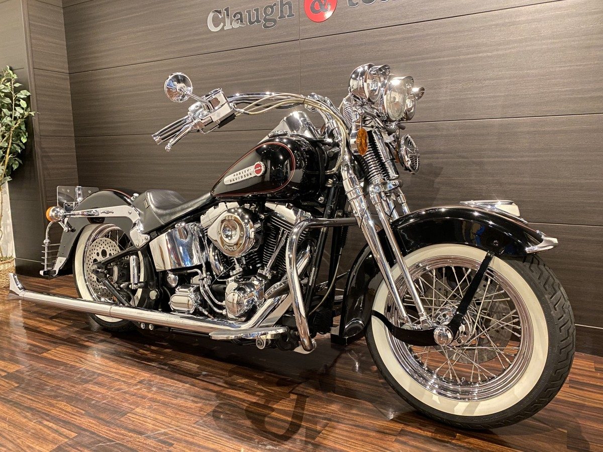 ハーレーダビッドソン ヘリテイジスプリンガー 純正フロントバック