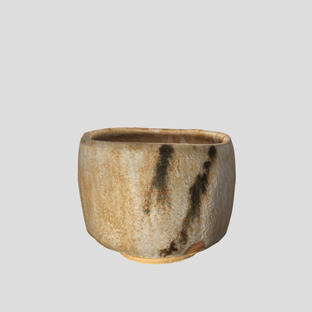 岐阜現代陶芸美術館 | 3Dコレクションギャラリー | 黄瀬戸茶盌 － 加藤孝造