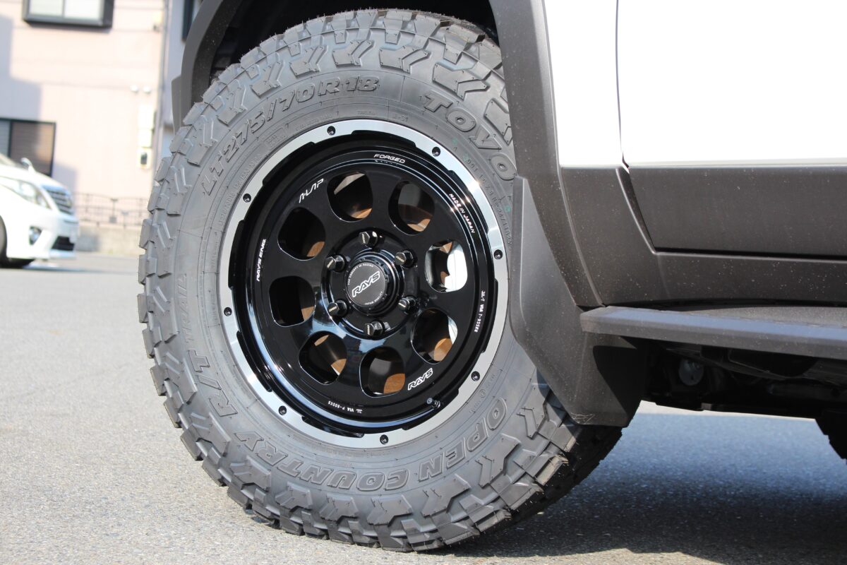 ランクル250にレイズ A-LAP・08X 18インチを装着！ | 相模原店 | 店舗