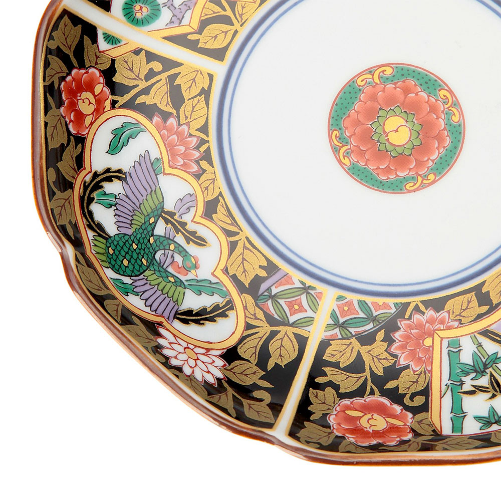 有田焼哲山作 鳳凰柄ヴィンテージ アンティーク 陶印いり 【公式通販】