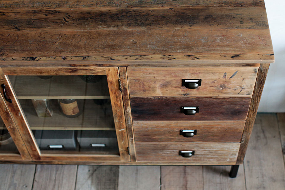 バベルサイドキャビネット｜収納家具｜CRUSH CRASH PROJECT