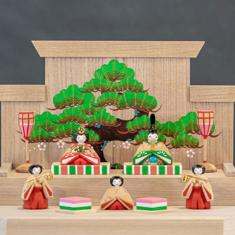 奈良一刀彫-ひな人形-NARADOLL HIGASHIDA／東田茂一