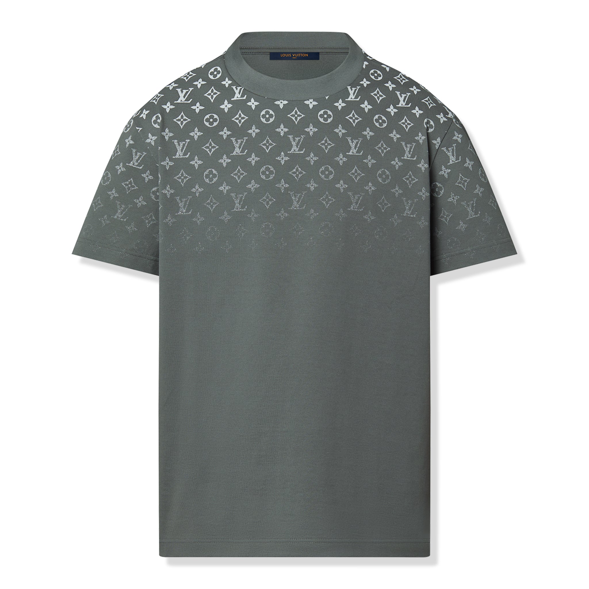 Louis Vuitton Monogram Signature 3D Pocket Cotton T Shirt Dark