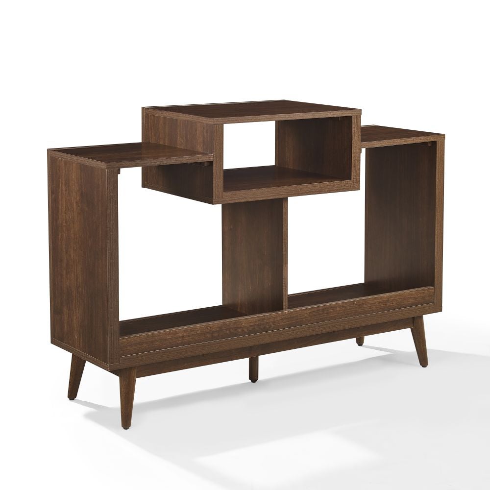 NASHVILLE MEDIUM RECORD PLAYER STAND WITH VINYL STORAGE | Crosley