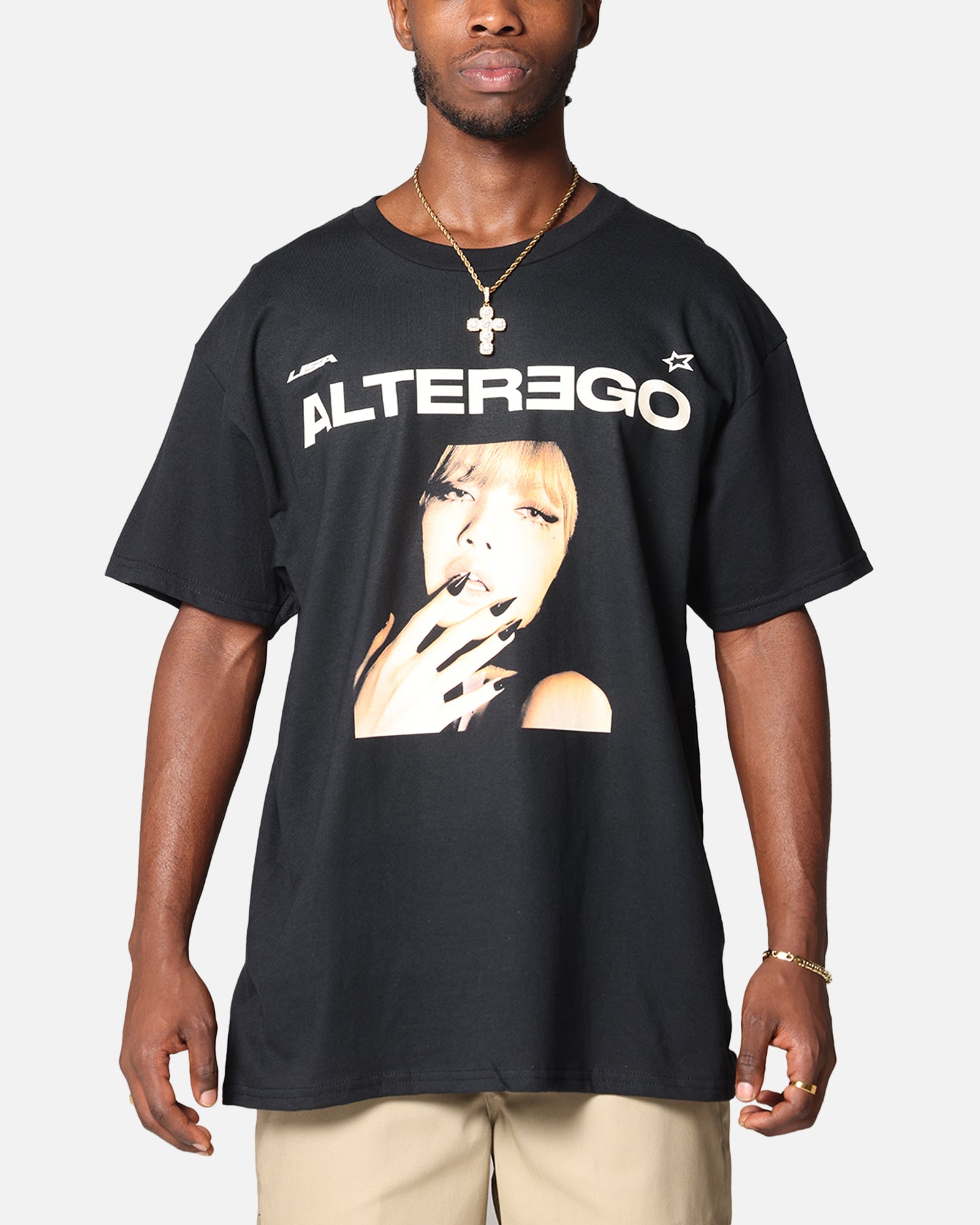 Lisa Alterego T-Shirt Black | Culture Kings