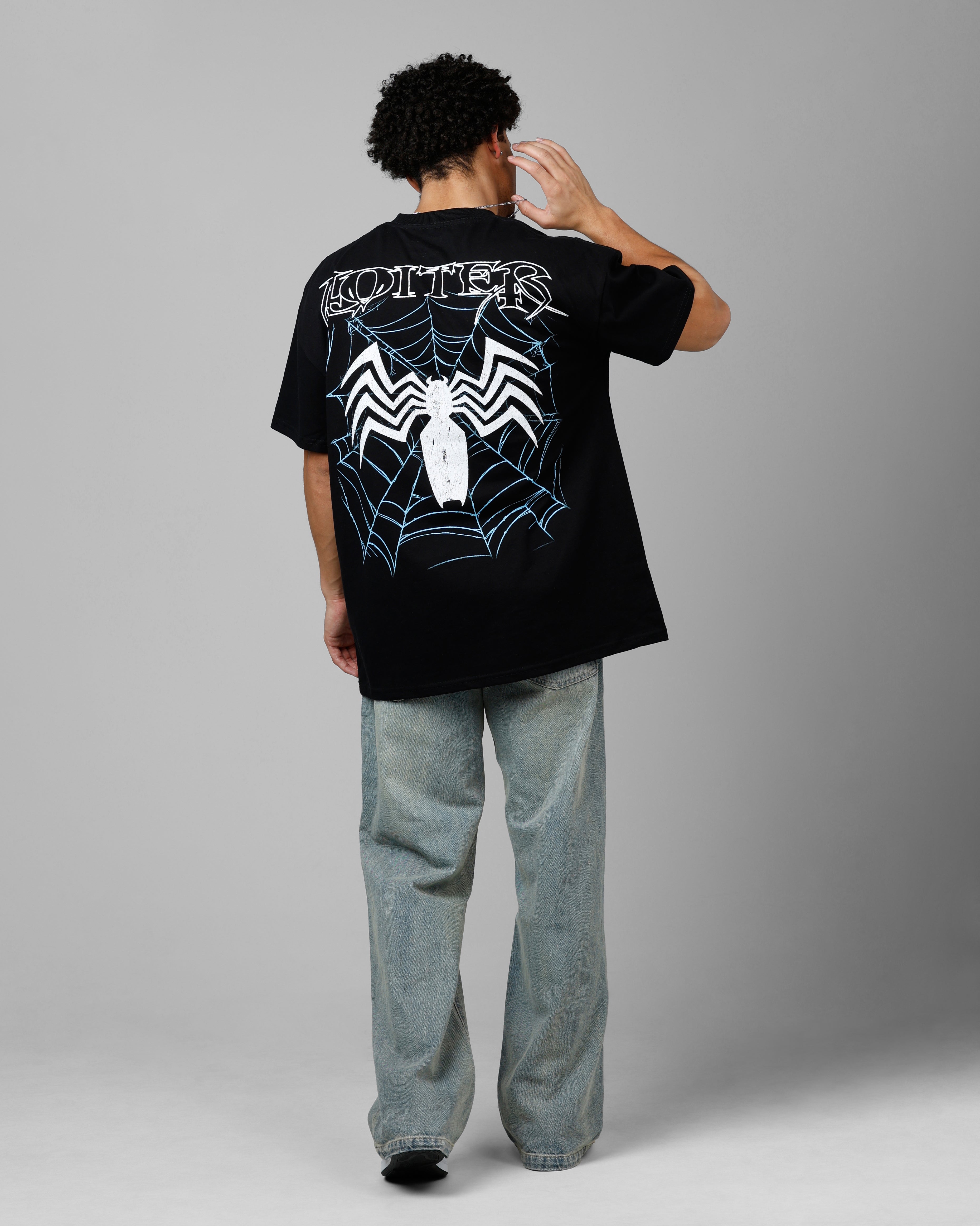 Loiter Marvel Spider-Man Symbiote Heavyweight T-Shirt Black