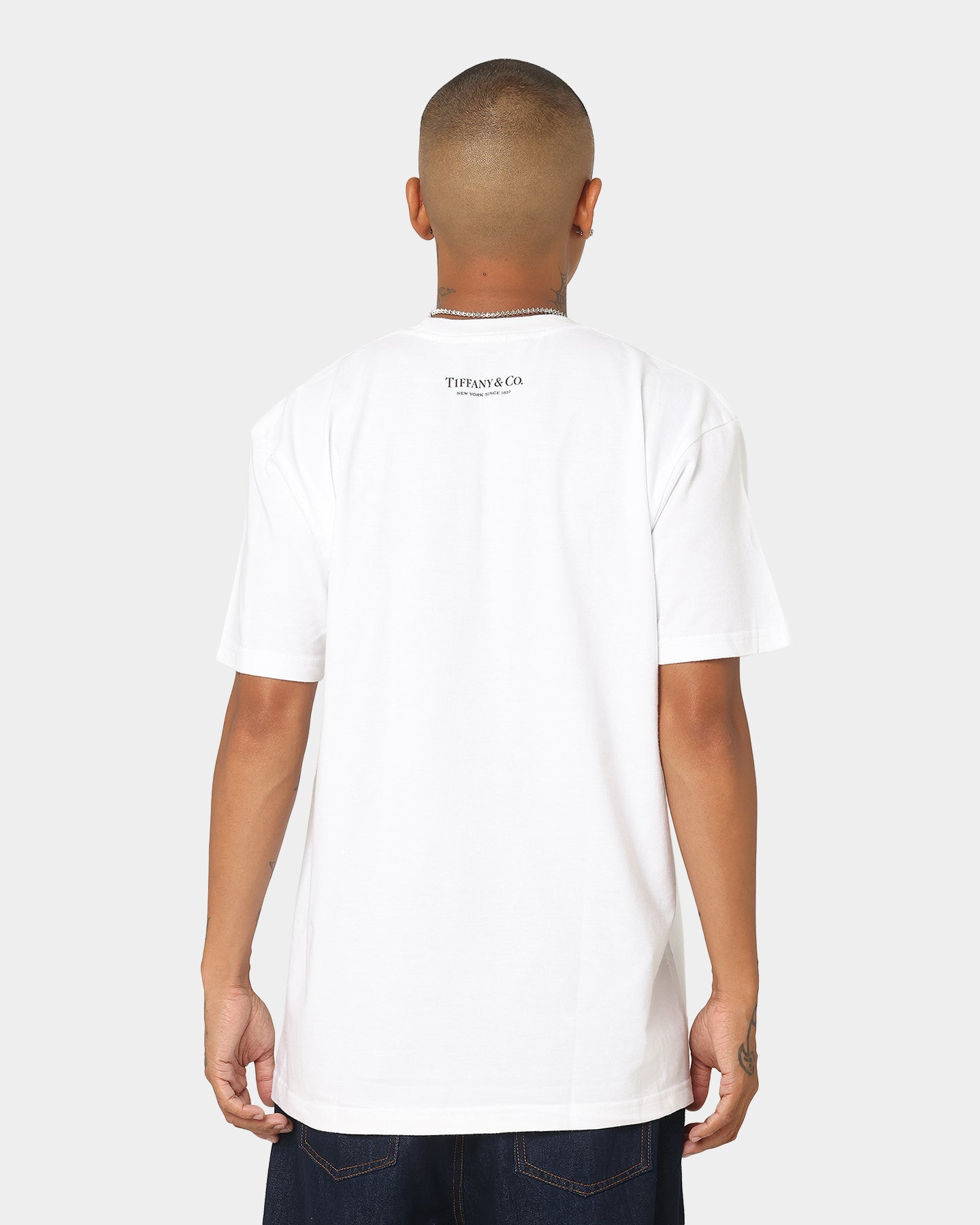 Supreme X Tiffany & Co T-Shirt White | Culture Kings US