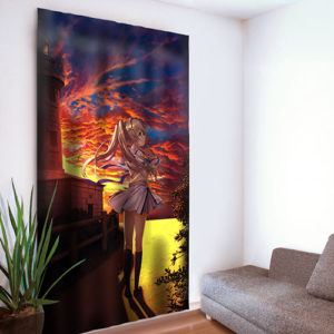 Summer Pockets REFLECTION BLUE]B2タペストリー（神山識／鬼の嫁入り）