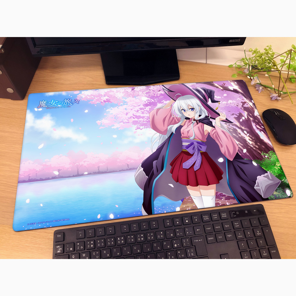 魔女の旅々 ラバーマット デスクマット プレマ DMMスクラッチ 魔女の旅