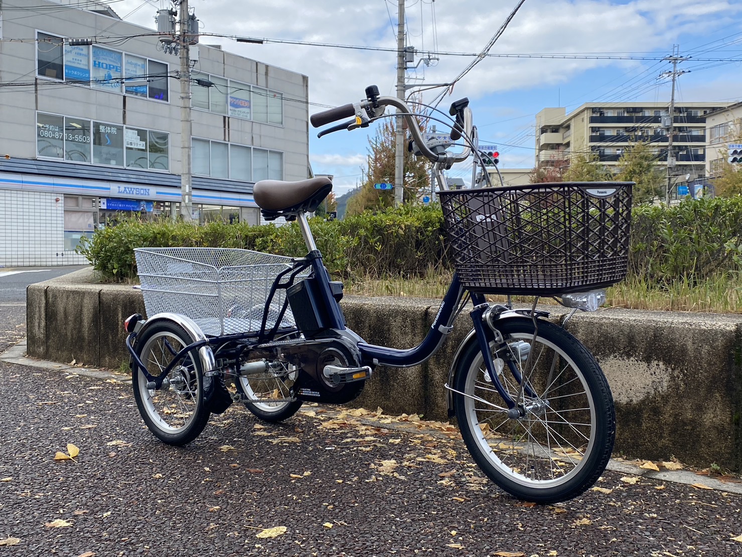 中古車/三輪 電動アシスト車 】Panasonic VIVIライフが中古で入荷