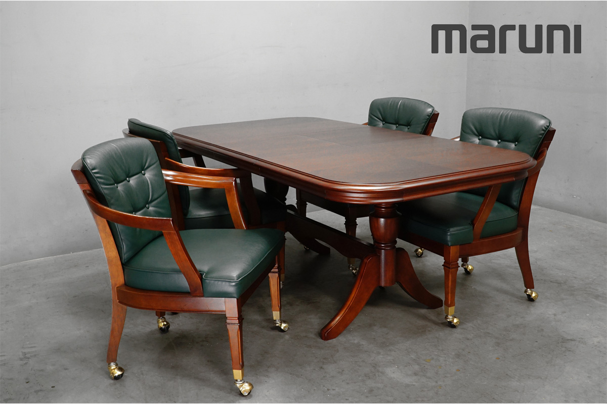 マルニ木工 マキシマムダイニングテーブル&チェア 5点セット マルニ