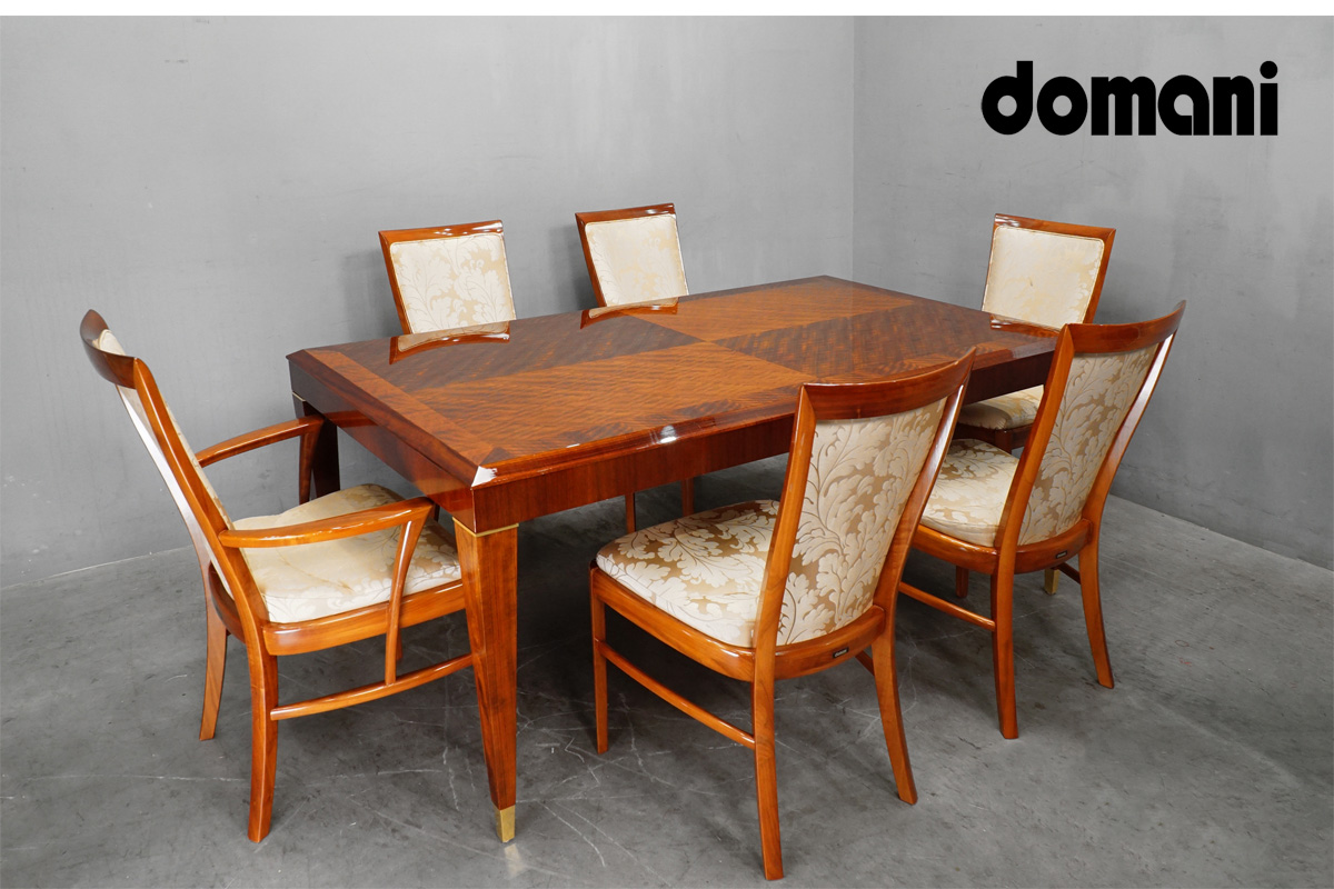 カリモク Domani ドマーニ Forza ダイニングテーブル買取のアドア東京